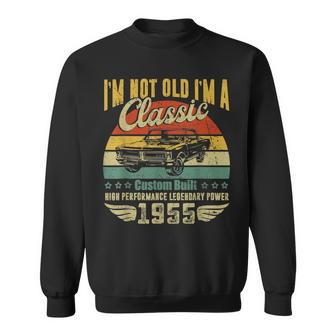 Im Classic Car 67Th Birthday Gift 67Years Old Born In 1955 Men Women Sweatshirt Graphic Print Unisex - Seseable