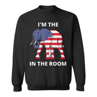 Im The Elephant In The Room Republican Sweatshirt - Seseable