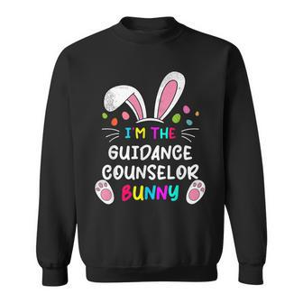 Im The Guidance Counselor Bunny Ears Easter Day Rabbit Sweatshirt | Mazezy DE