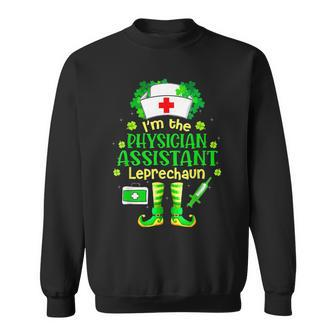 Im The Physician Assistant Leprechaun St Patricks Day Sweatshirt - Seseable