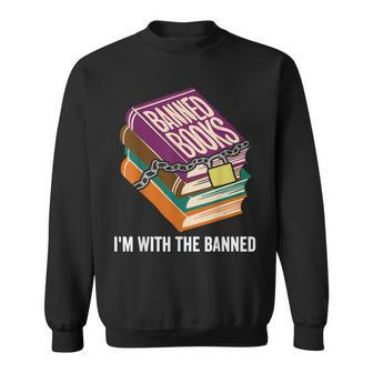 Im With The Banned Books I Read Banned Books Lovers Sweatshirt | Mazezy
