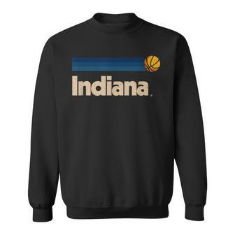 Indianapolis Basketball B-Ball City Indiana Indianapolis Sweatshirt - Seseable