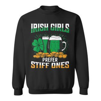 Irish Girls Stiff Ones Ireland Irish Proud Sweatshirt - Seseable