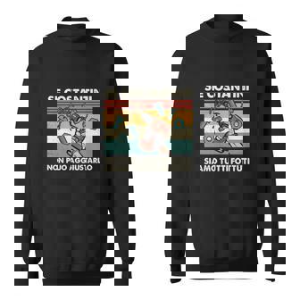 Italienischer Spruch Handwerker Sweatshirt Se Costantini non può aggiustarlo - Seseable