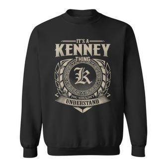 Its A Kenney Thing You Wouldnt Understand Name Vintage Sweatshirt - Seseable