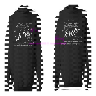 Its A Manns Thing You Wouldnt Understand Manns For Manns Sweatshirt - Seseable