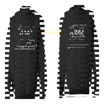 Its An Ananya Thing You Wouldnt Understand | Name Gift - Sweatshirt - Seseable