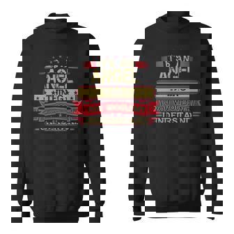 Its An Angel Thing You Wouldnt Understand Angel For Angel Men Women Sweatshirt Graphic Print Unisex - Seseable