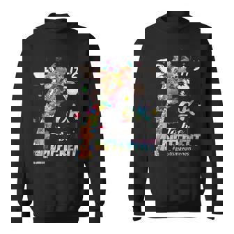 Its Ok To Be Different Autism Awareness Acceptance Support Sweatshirt | Mazezy