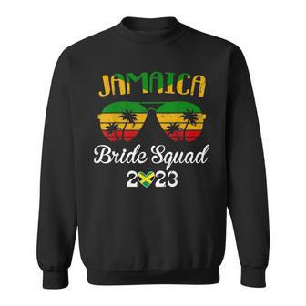 Jamaica Trip 2023 Bride Squad Bachelorette Girls Trip Sweatshirt | Mazezy