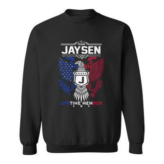 Jaysen Name - Jaysen Eagle Lifetime Member Sweatshirt - Seseable