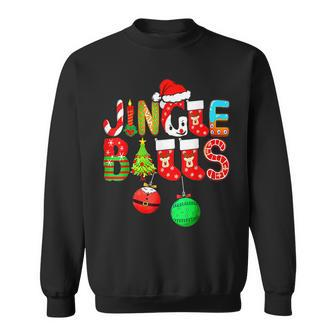 Jingle Balls Tinsel Tits Funny Matching Couple Chestnuts V45 Men Women Sweatshirt Graphic Print Unisex - Thegiftio UK