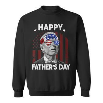 Joe Biden Happy Fathers Day For Funny 4Th Of July Sweatshirt - Thegiftio UK