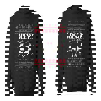 Jolly Af Christmas Reindeer Men Women Ugly Clothing Funny Men Women Sweatshirt Graphic Print Unisex - Thegiftio