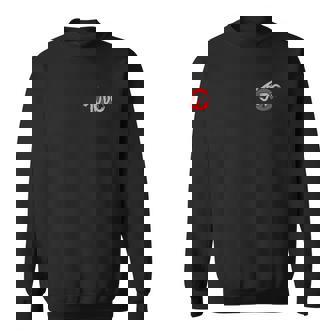 Judo-Sport Sweatshirt Schwarz mit Rotem Logo, Kampfsport Bekleidung - Seseable