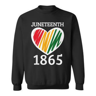 Junenth 1865 African American Freedom Day  Sweatshirt