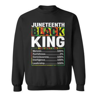 Junenth Black King Melanin Dad Fathers Day Tie Dye Sweatshirt - Thegiftio UK