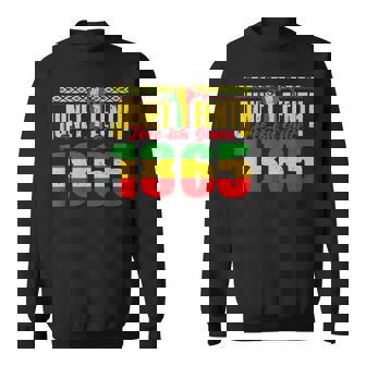 Junenth Freeish Since 1865 Black African American Mens Sweatshirt | Mazezy