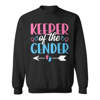 Keeper Of The Gender Reveal Funny Baby Gender Announcement Sweatshirt - Seseable