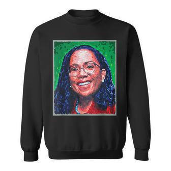 Ketanji Brown Jackson Black History African Woman Judge Law Sweatshirt | Mazezy