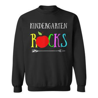 Kindergarten Teacher Kids Girls Boys 100 Day Of School Sweatshirt | Mazezy CA