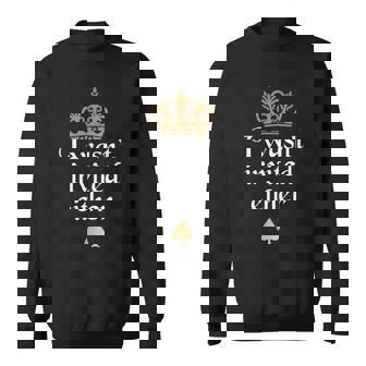 King Charles Coronation Souvenirs I Wasnt Invited Either Sweatshirt | Mazezy