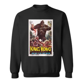 King Kong Movie Poster Vintage Sweatshirt | Mazezy