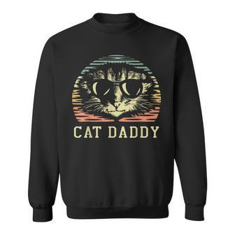 Kitty Lover Best Cat Dad Ever Animal Kitty Lover Paw Pet Gift For Mens Sweatshirt | Mazezy