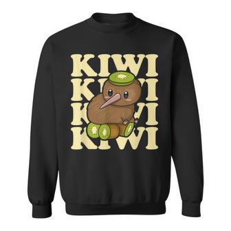Kiwi New Zealand Quote For A Kiwi Bird Lover Men Women Sweatshirt Graphic Print Unisex - Seseable