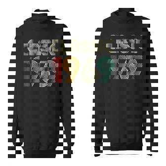 Klassisch 1969 Vintage 54 Geburtstag Geschenk Classic Sweatshirt - Seseable