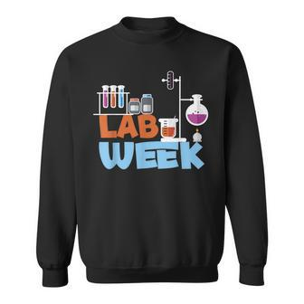 Lab Week Medical Laboratory Science Lab Scientist Gift Sweatshirt | Mazezy