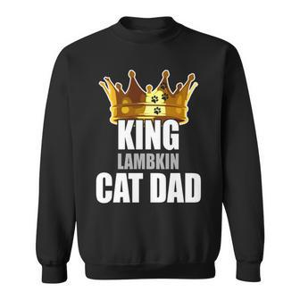 Lambkin Cat Dad Sweatshirt | Mazezy