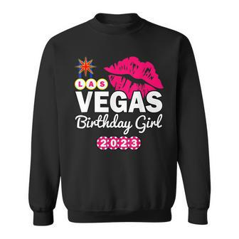 Las Vegas Girls Trip 2023 Cruise Trip Matching Birthday Girl Sweatshirt | Mazezy