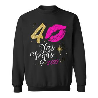 Las Vegas Girls Trip 2023 Vegas 40Th Birthday Squad Sweatshirt | Mazezy