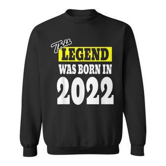 Legendärer Vater und Mutter, Dieses Kind 2022 Geboren Sweatshirt - Seseable