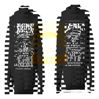 Legenden Sind Im April 1963 Geboren 60 Geburtstag Lustig V2 Sweatshirt - Seseable