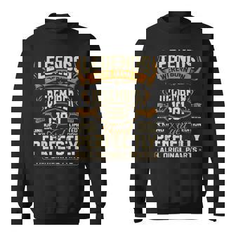 Legends Were Born In December 1981 Sweatshirt | Seseable UK