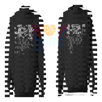 Leopard Basketball Mom Squad Basketball Mothers Day Sweatshirt - Thegiftio
