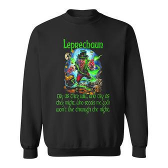 Leprechaun Horror Movie St Patricks Day Sweatshirt | Mazezy