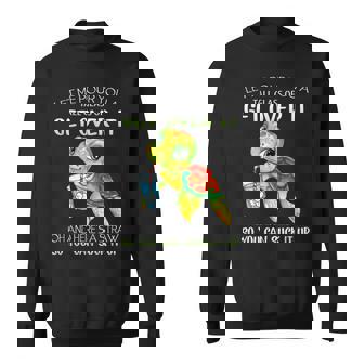 Let Me Pour You A Tall Glass Of Get Over It Turtle Gifts Sweatshirt | Mazezy