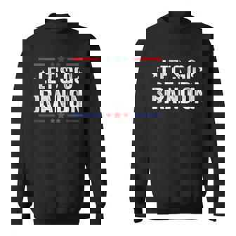 Lets Go Brandon Anti Liberal Us Flag  Sweatshirt