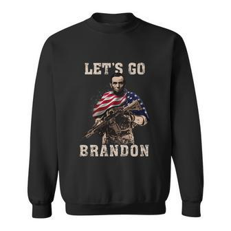 Lets Go Brandon Fjb Abraham Lincoln Sweatshirt - Monsterry DE