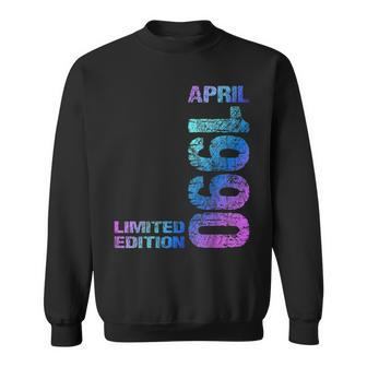 Limited Edition April 1990 33Th Birthday Born 1990 Sweatshirt | Mazezy