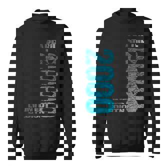 Limited Edition April 2000 23Th Birthday Born 2000 Sweatshirt | Mazezy