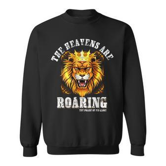 Lion Christian Quote Religious Saying Bible Verse Sweatshirt - Seseable