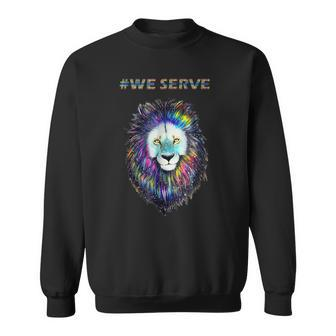 Lion T For International Lions Clubs Member Sweatshirt | Mazezy
