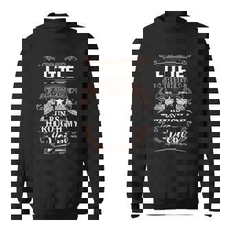 Little Name T - Little Blood Runs Through My Sweatshirt - Seseable