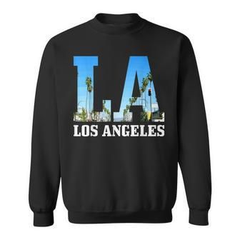 Los Angeles La Vintage California Los Angeles Sweatshirt | Mazezy