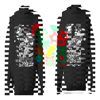 Love Teacher Appreciation Christmas For Teacher Women Men Women Sweatshirt Graphic Print Unisex - Thegiftio