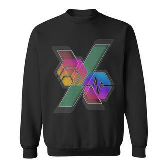 Lucky Hex Pls Plsx Army Pulse Chain Cryptocurrency Moon Sweatshirt - Seseable